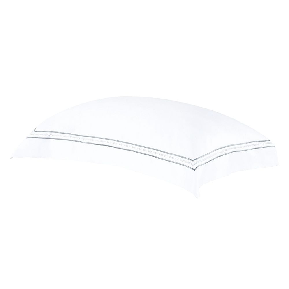 Branco c/ bordado Azul