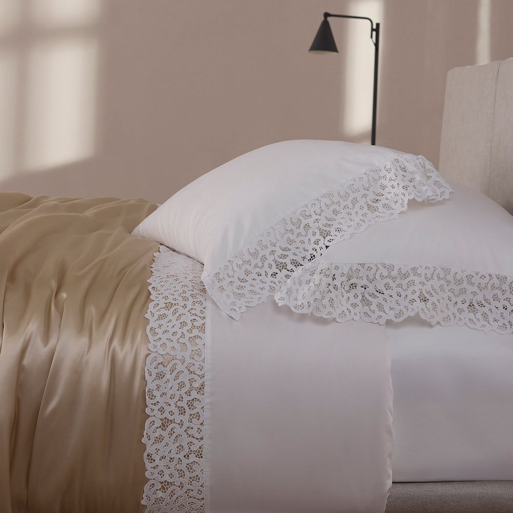 Branco c/ renda Branca