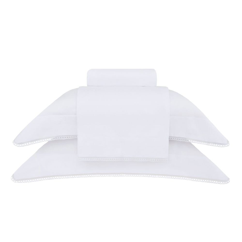 Branco c- renda Branca