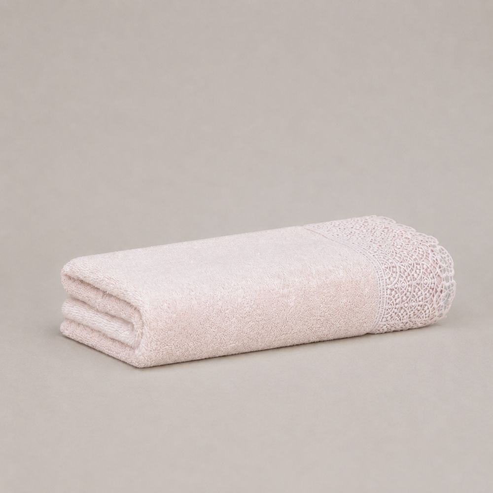 Rosa Blush c- renda rosa